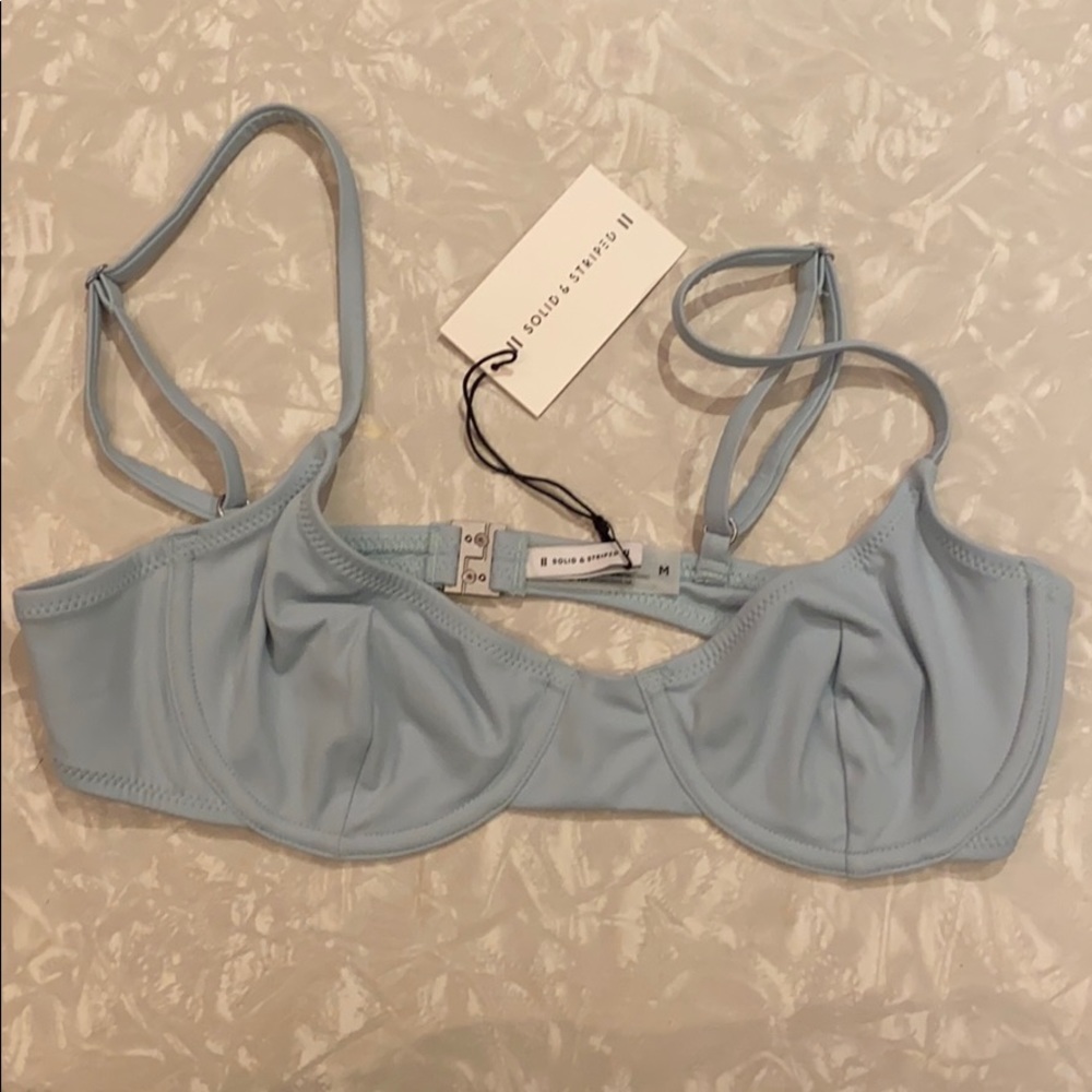 Solid &Striped Underwire Swim Top